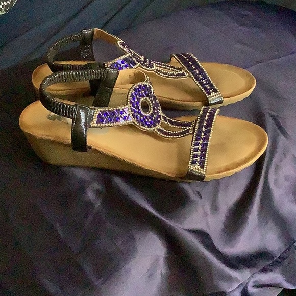 Bohemian sandals size 7 - Picture 4 of 4